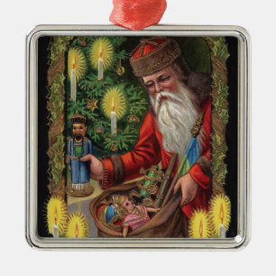 Orient Express Santa Ornament Aus Metall