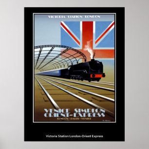 Orient-Express Vintage-Plakat Poster