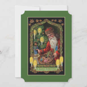 Orient-Express-Weihnachtsmann-Einladung Einladung