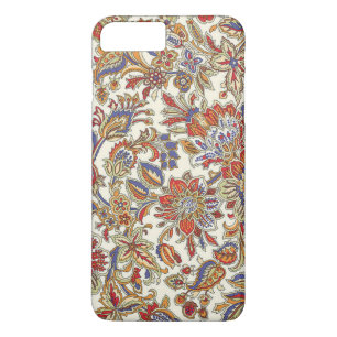 Orient Vintage Retro Farbige Pasley Blumendekor iPhone 8 Plus/7 Plus Hülle