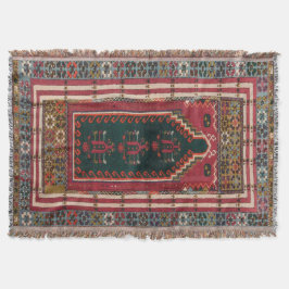 Oriental Antique Kilim Rug Decke