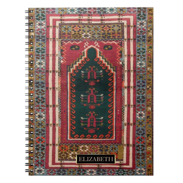 Oriental Antique Kilim Rug Notizblock (Vorderseite)