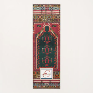Oriental Antique Kilim Rug Yogamatte