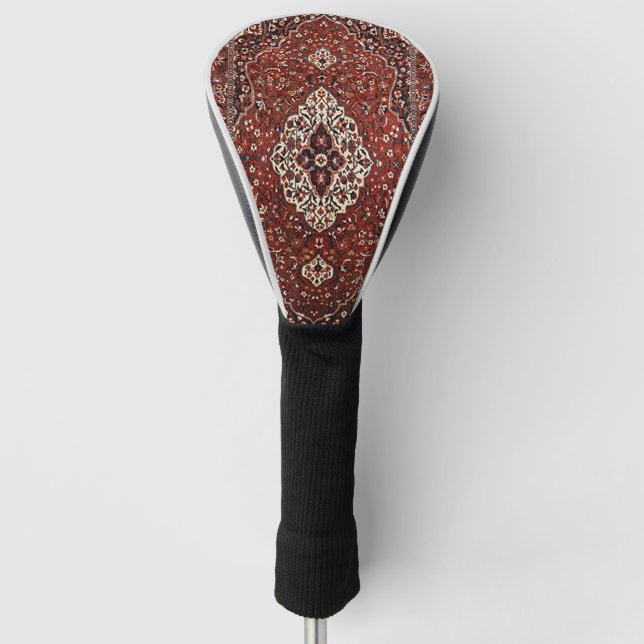 Oriental Antique Persian Türkischer Rug Golf Headcover (Vorderseite)