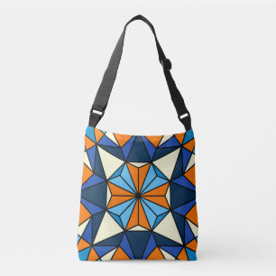 Oriental Arabic Geometric Seamless Pattern Tragetaschen Mit Langen Trägern
