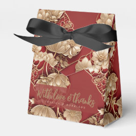 Oriental Art Deco Florals | Custom Geschenkschachtel