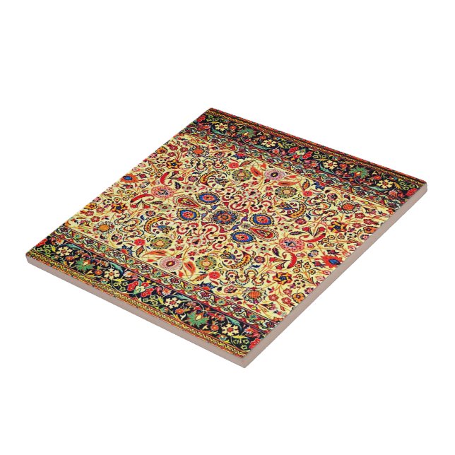 Oriental Azirbedyan Antique Kilim Rug Fliese (Seite)