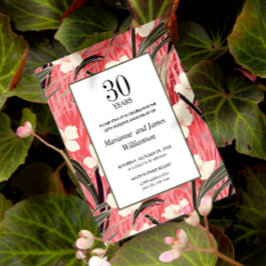 Oriental Bamboo Japanische Blume 30. Jubiläum