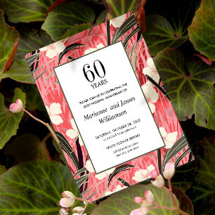 Oriental Bamboo Japanische Blume 60 Jahrestag