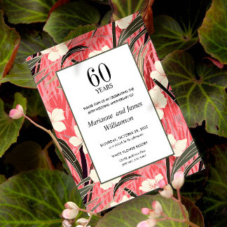 Oriental Bamboo Japanische Blume 60 Jahrestag