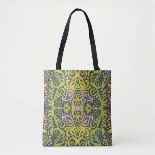 Oriental Bliss: Paisley Floral Pattern