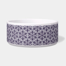 Oriental Blue White Turkish Rosette Geometrie Art
