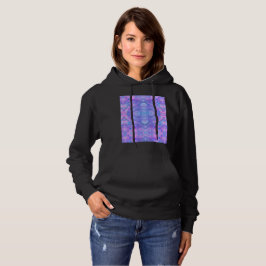 Oriental Boho Graphics - Abstrakte kosmische Fanta Hoodie