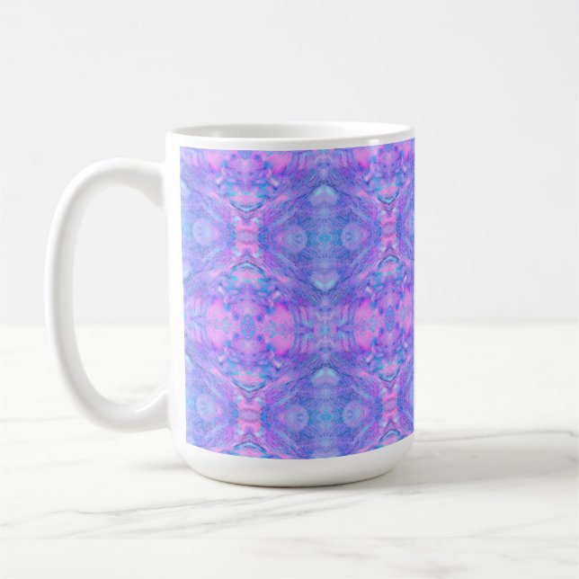 Oriental Boho Muster - Magische Fantasie Abstrakt Kaffeetasse (Links)