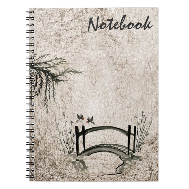 Oriental Bridge Notebook Notizblock (Vorderseite)