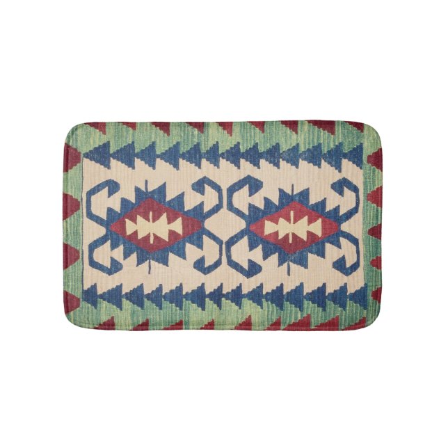 Oriental Carpet Killim Badematte (Vorderseite)