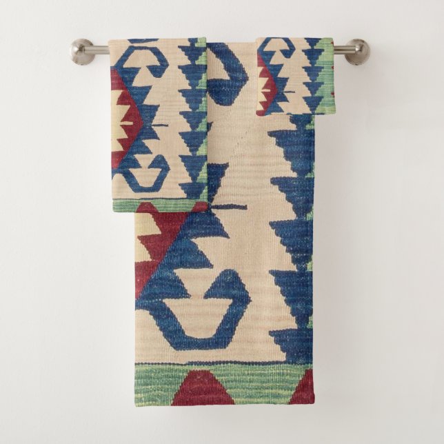 Oriental Carpet Killim Badhandtuch Set (Insitu)