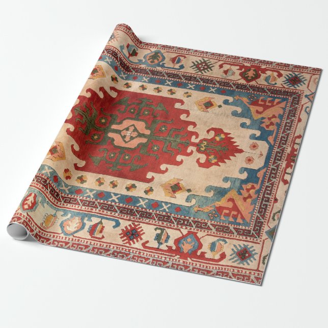 Oriental Carpet Rug Geschenkpapier (Ungerollt)