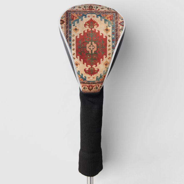 Oriental Carpet Rug Golf Headcover (Vorderseite)