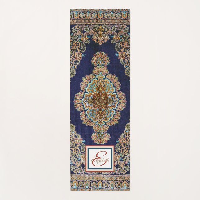 Oriental Carpet Rug Killim Yoga Mat Yogamatte (Vorderseite)