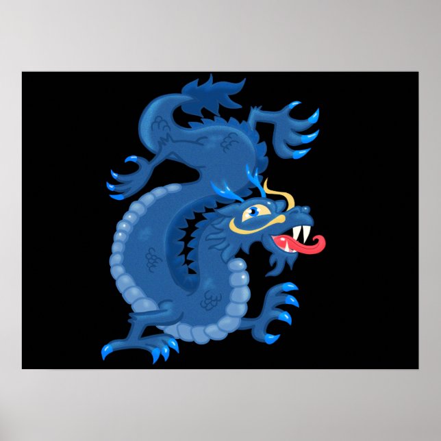Oriental Dragon Poster (Vorne)