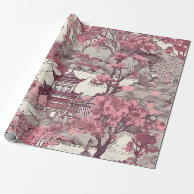Oriental Gardens Geschenkpapier (Ungerollt)