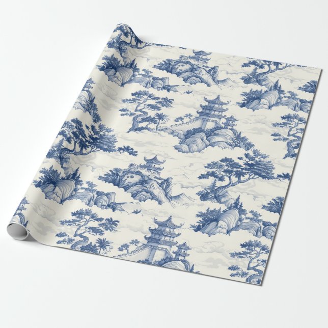 Oriental Geschenkpapier (Ungerollt)