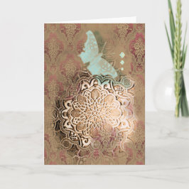 Oriental Glow II - Grußkarte Dankeskarte