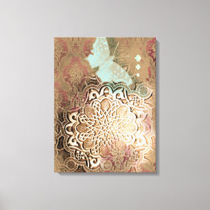 Oriental Glow II - Wrapped Canvas Leinwanddruck
