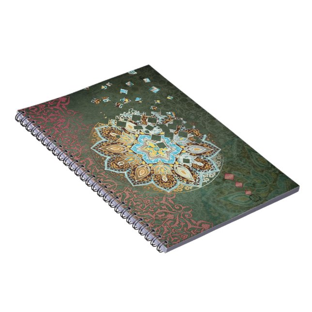 Oriental Glow III - Notebook Notizblock (Rechte Seite)
