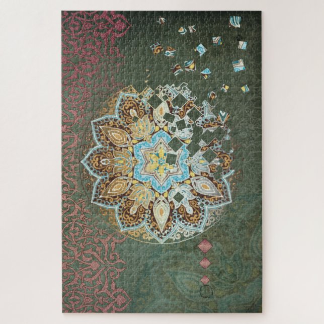Oriental Glow III - Puzzle (Vertikal)