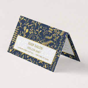 Oriental Gold Boho Einstellungskarte Visitenkarten