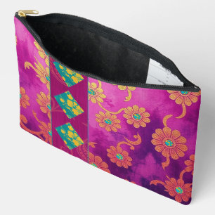 ORIENTAL Lila Rosa - Kosmetiktasche Zubehörtasche