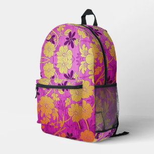 ORIENTAL Lila rosa Muster - Rucksack