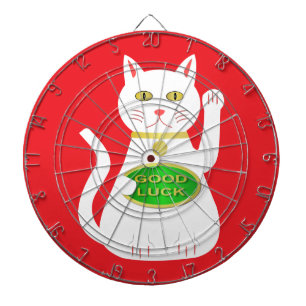 Oriental Lucky Cat Dartscheibe