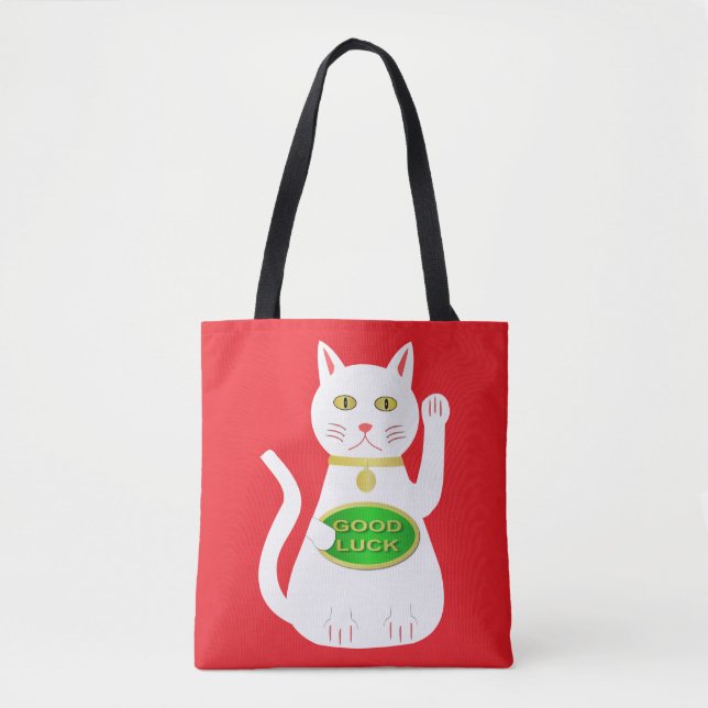 Oriental Lucky Cat Doppelseitige Printwerbung (Vorderseite)