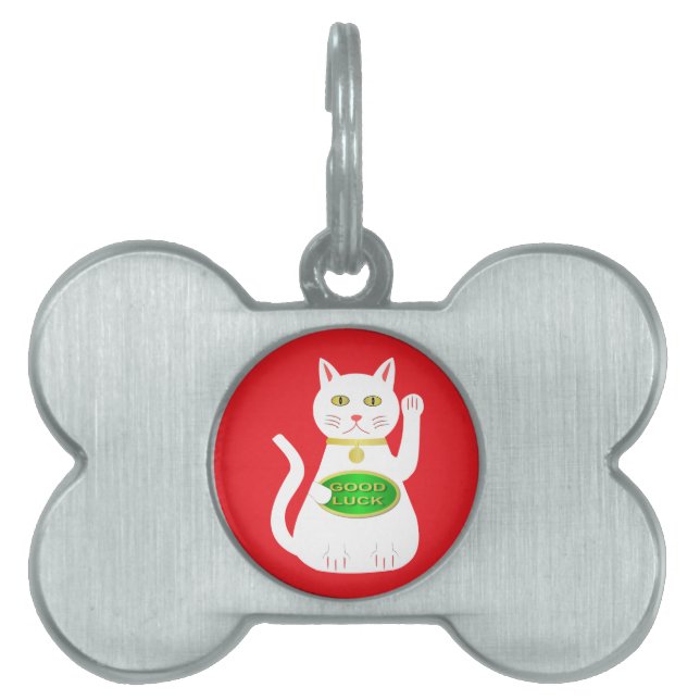 Oriental Lucky Cat Tiermarke (Vorderseite)