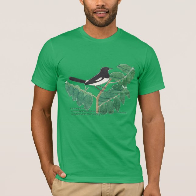Oriental Magpie-Robin T-Shirt (Vorderseite)