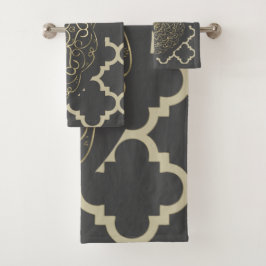 Oriental Mandala - Badetuch-Set Badhandtuch Set