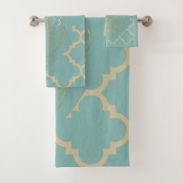 Oriental Mandala - Badetuch-Set Badhandtuch Set