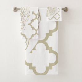 Oriental Mandala - Badetuch-Set Badhandtuch Set