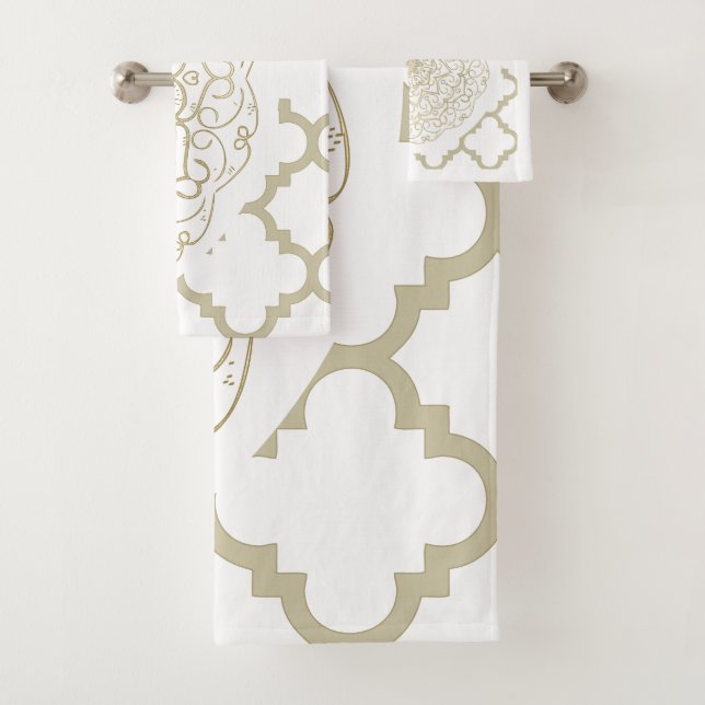 Oriental Mandala - Badetuch-Set Badhandtuch Set (Insitu)