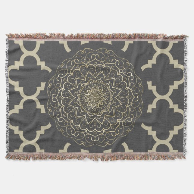 Oriental Mandala - Blanket Decke (Vorderseite)