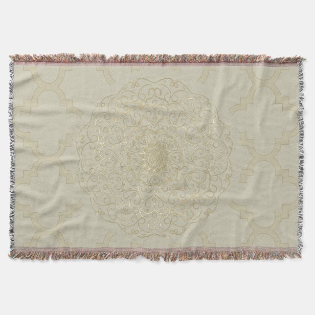 Oriental Mandala - Blanket Decke (Vorderseite)