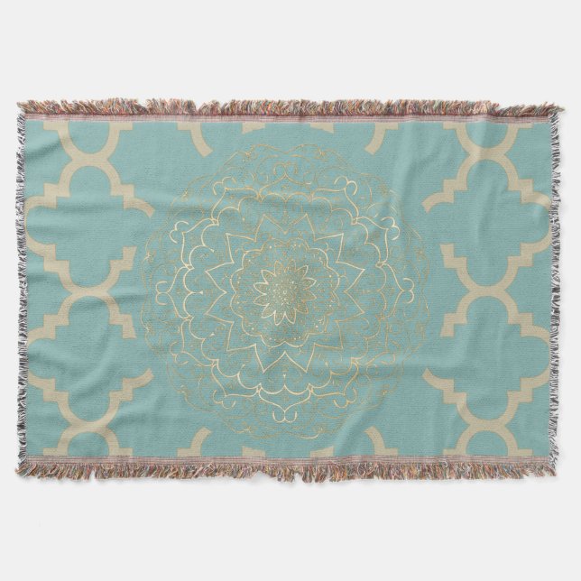 Oriental Mandala - Blanket Decke (Vorderseite)