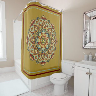 Oriental Mandala - Duschvorhang