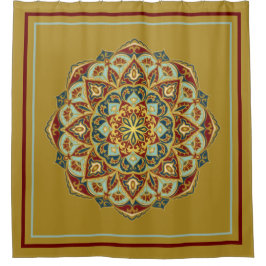 Oriental Mandala - Duschvorhang