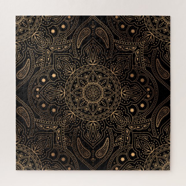 Oriental Mandala, Luxus Vintages Muster. Puzzle (Vertikal)
