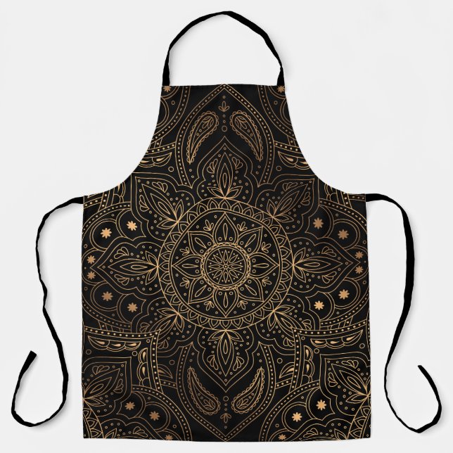 Oriental Mandala, Luxus Vintages Muster. Schürze (Vorderseite)