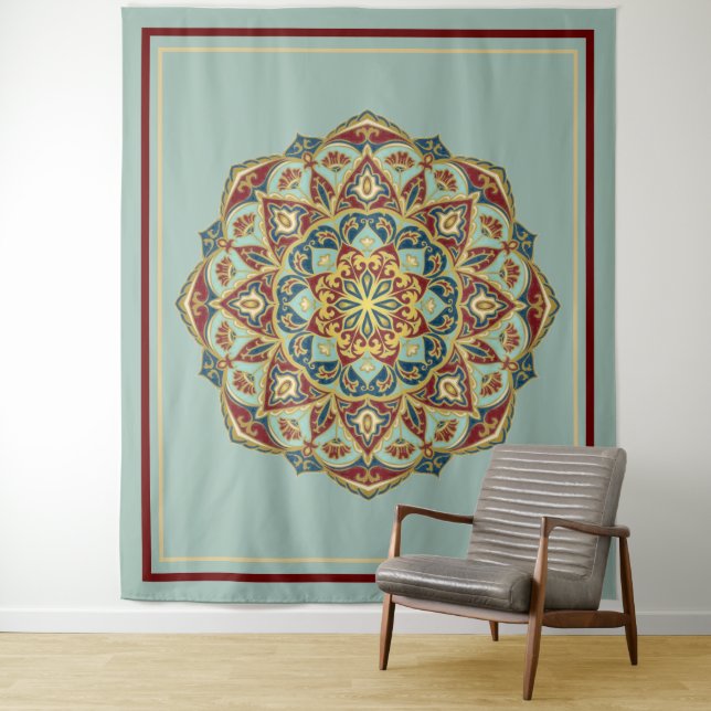 Oriental Mandala - Tapestry Wandteppich (Beispiel)